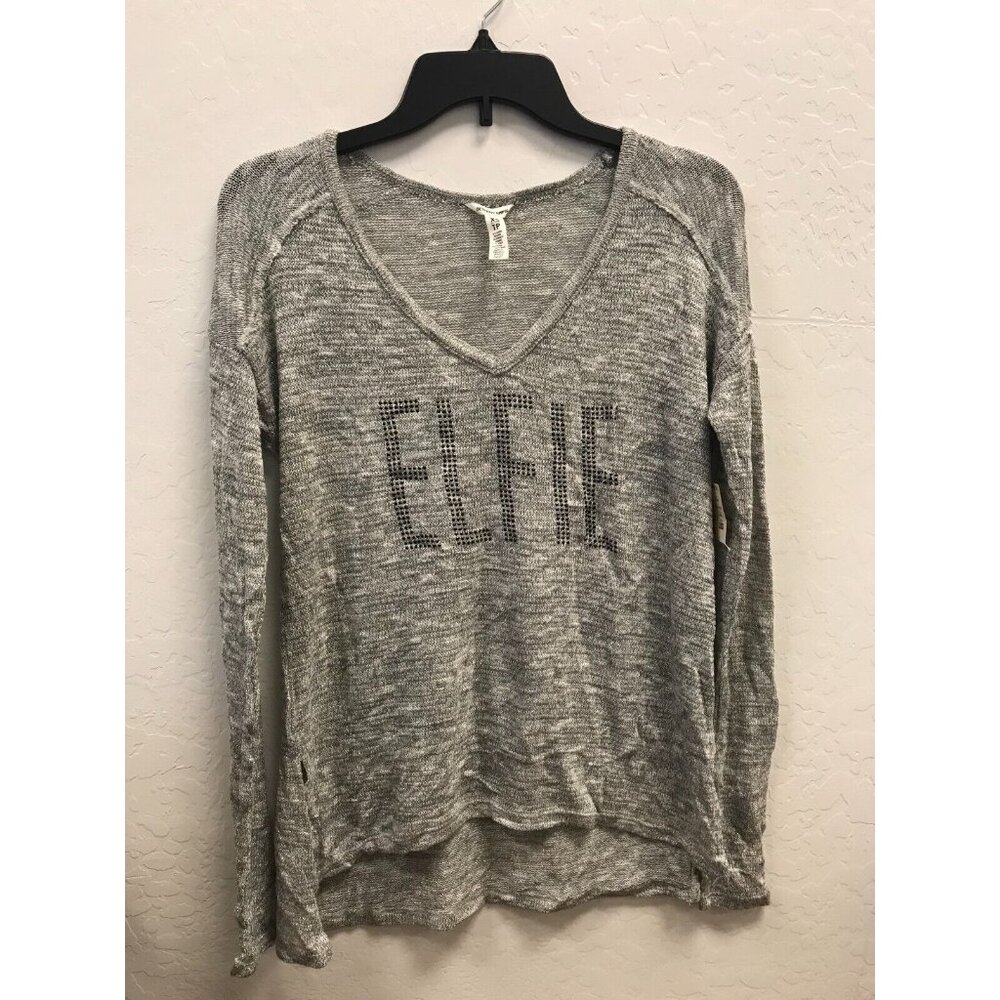 AEROPOSTALE Women's "Elfie" Gray top-sweater XSmall
